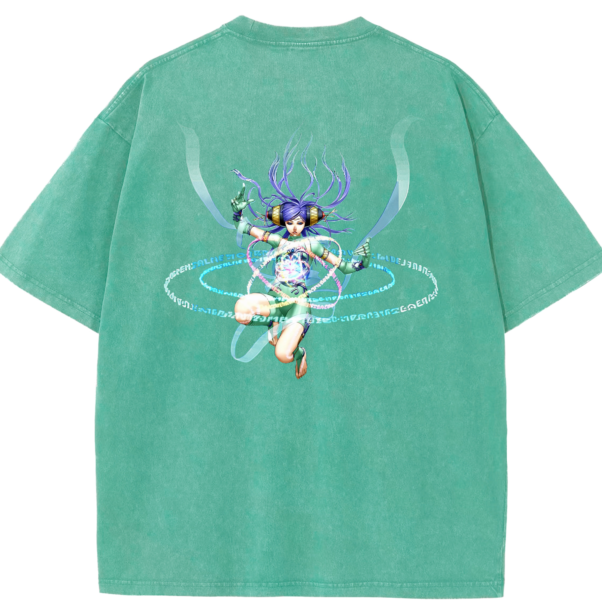 （画像用） 遊☆戯☆王 Yu-Gi-Oh! 綿100% ヴィンテージ風 半袖Tシャツ（背面プリント）